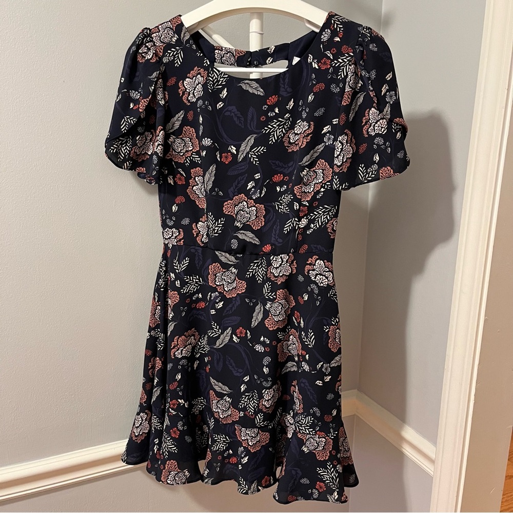 BB Dakota - Revolve- size 4 - adorable floral dress, knee-length - cap sleeve